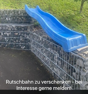 Rutschbahn zu verschenken