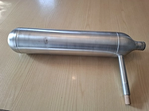 Motor DA 85 cc mit Zündung, Krümmer und neuen Dämpfer Bild 3