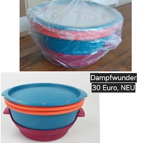 Dampfwunder Tupperware NEU