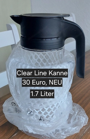 ClearLine Kanne Tupperware NEU