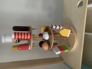 Eiswagen - Verkaufsstand aus Holz für Kinder  Bild 8