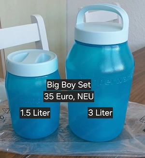 BigBoy Set Tupperware NEU