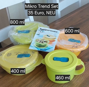 MikroSet Tupperware NEU