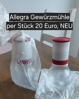 Allegra Gewürzmühle Tupperware NEU