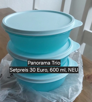 PanoramSet Tupperware NEU
