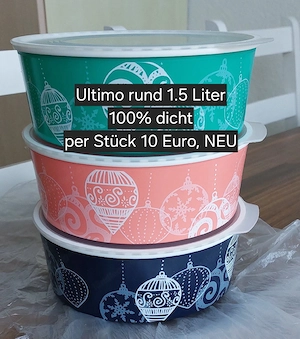 Ultimo rund Tupperware NEU