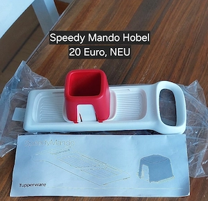SpeedyMando Hobel Tupperware NEU