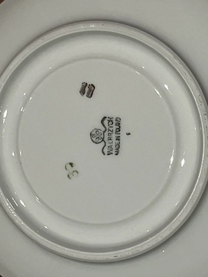 Hochwertiges Porzellan-Kaffeeservice aus Walbrzych Bild 5