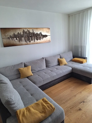 Wohnzimmer Ecke Garnitur  Bild 2