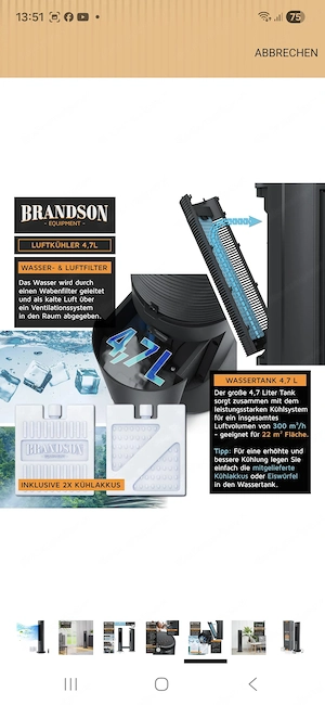 Kühlgerät mit Wasser Bild 3