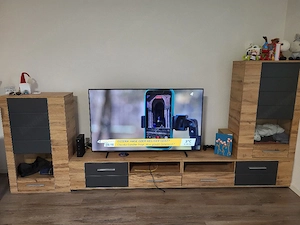 Wohnwand 4tlg mit Beleuchtung