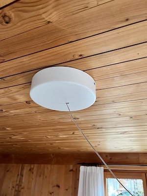 Pendel Lampe - Notte S7 Metall LED Dimmbar   Weiss Bild 2