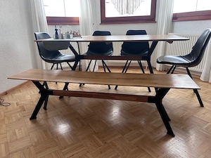 Esstisch mit Bank Bild 3