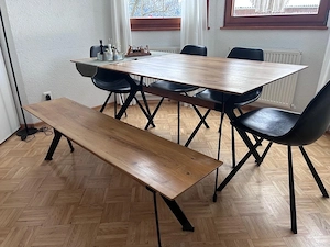 Esstisch mit Bank Bild 8