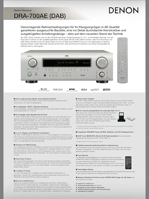 DENON HiFi Receiver Verstärker Bild 3