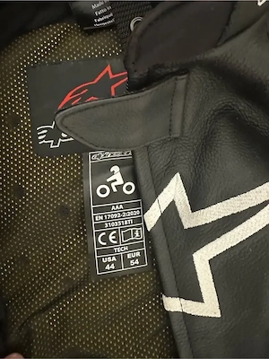 Lederkombi 2 Teiler Alpinestars Bild 4