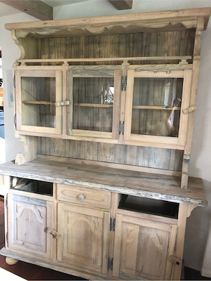 Buffet sandgestrahlt massivholz Bild 4