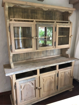 Buffet sandgestrahlt massivholz Bild 3