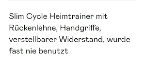 Home Trainer  Bild 2