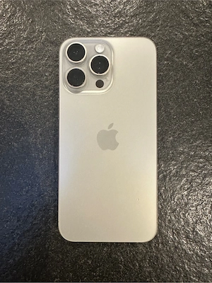 iPhone 15 Pro Max 256 GB Titan Natur Bild 2