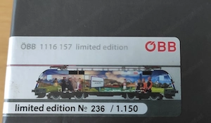 RailAd ÖBB 1116 157-9 Taurus "POLIZEI" Limited Edition! (H0, DC, DSS) - NEU Bild 2
