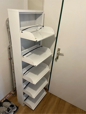 Schuhkipper, Schuhschrank Metall Bild 2