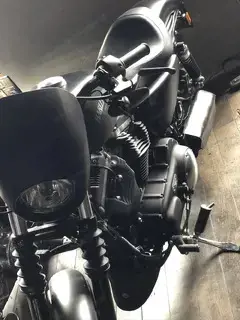 Harley Davidson Sportster Custom Umbau 1200ccm,  2014 nur 4800 km Bild 2