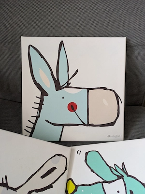 Kinderzimmer Leinwand 3teilig Bild 4