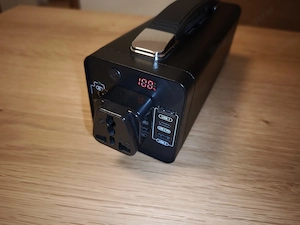 AZIKO 230V   USB-C   12V   150W Powerstation Powerbank leicht & kompakt Bild 3