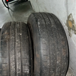 4x Vag stahlfelgen auf sommerreifen 205 60 16 92H Audi seat skoda VW 5x112 Bild 7