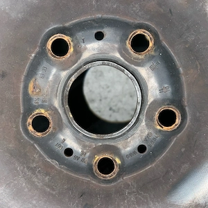 4x Vag stahlfelgen auf sommerreifen 205 60 16 92H Audi seat skoda VW 5x112 Bild 6