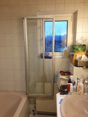 Duschwand aus Glas Bild 3