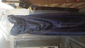 Königsblaues Matura Ball Kleid Bild 4