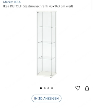 Ikea Vitrine Glas 
