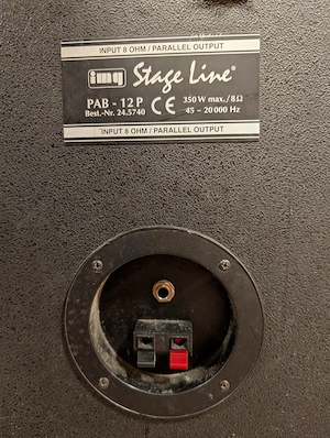 DJ PA Anlage 500W Verstärker Lautsprecher DJ Pult Bild 2