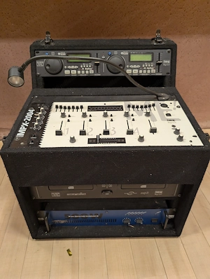 DJ PA Anlage 500W Verstärker Lautsprecher DJ Pult Bild 3