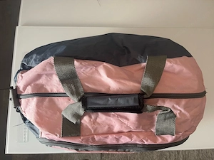 Sporttasche   Reisetasche rosa schwarz Bild 2