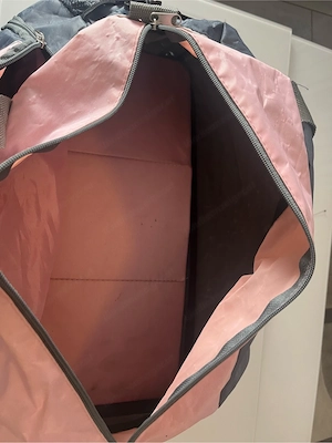 Sporttasche   Reisetasche rosa schwarz Bild 4