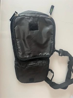Umhängetasche   Gürteltasche dunkelgrau Bild 2