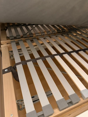 IKEA Bettgestell mit Lattenrost  Bild 2