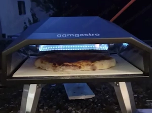 Outdoor Pizzaofen Gas - inkl. Tragetasche & Pizzaschieber