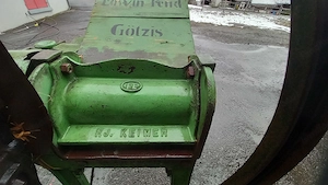 Streue schneide Maschine (Rarität) Bild 5