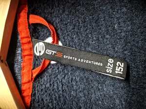 Fleecejacke GTS Gr. 152 dunkelblau Bild 2