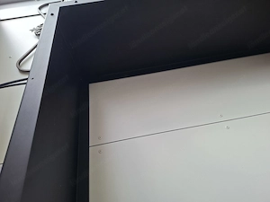 Metallholzregal   höhe  1.56m      tiefe 35cm   breite1.56    Rand 4cm  Bild 3