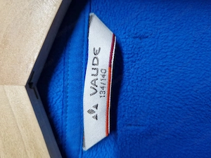 Vaude Gilet Zipp-in Gr. 134-140 blau Bild 2