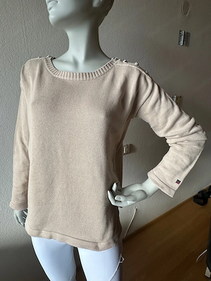 Eleganter Damenpullover Gr. 40 beige - Redgreen - wie neu Bild 2
