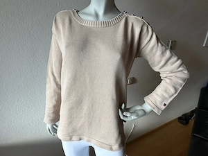 Eleganter Damenpullover Gr. 40 beige - Redgreen - wie neu Bild 4