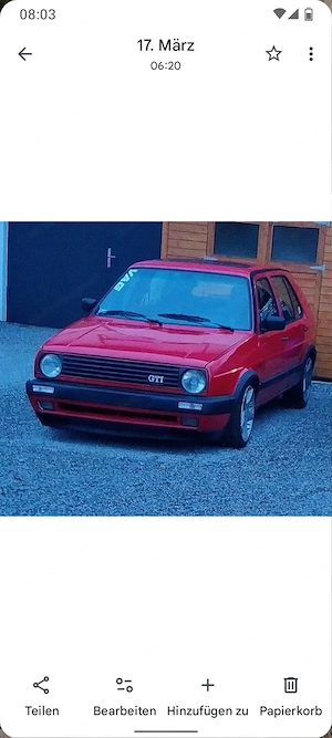 Golf Gti Bj 1989 Bild 2