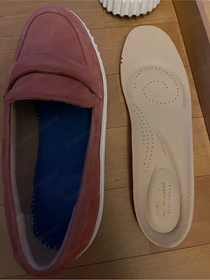 Clarks NEU Gr 39 Halbschuhe Slipper Mokassins Sneaker Bild 3