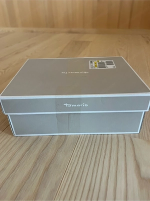 Weiße Tamaris Sandalen, Größe 38   Neu mit Schuhkarton Bild 2